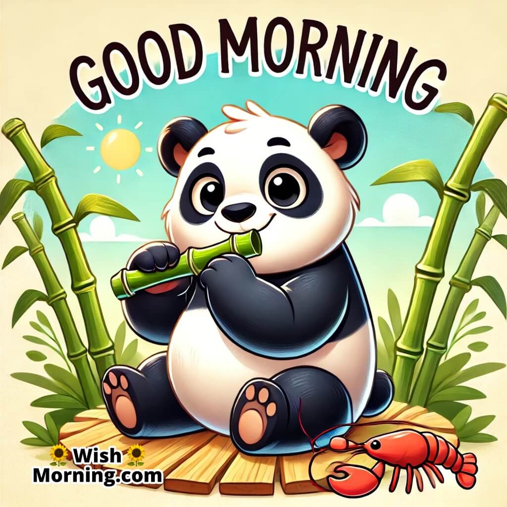 Good Morning Chubby Panda