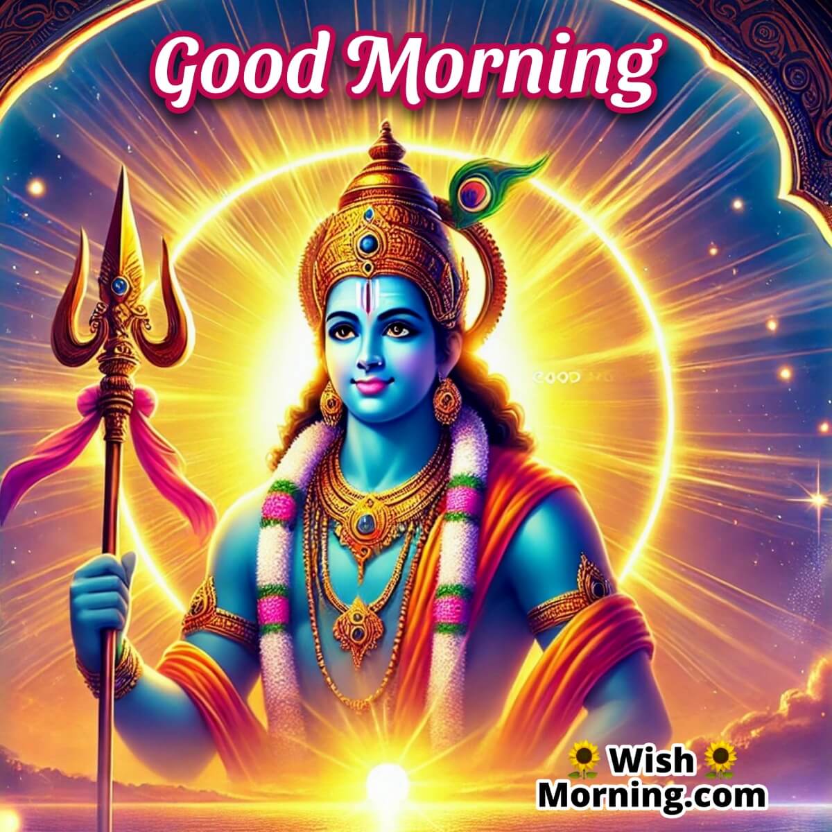 Good Morning Kartikeya's Divine Light