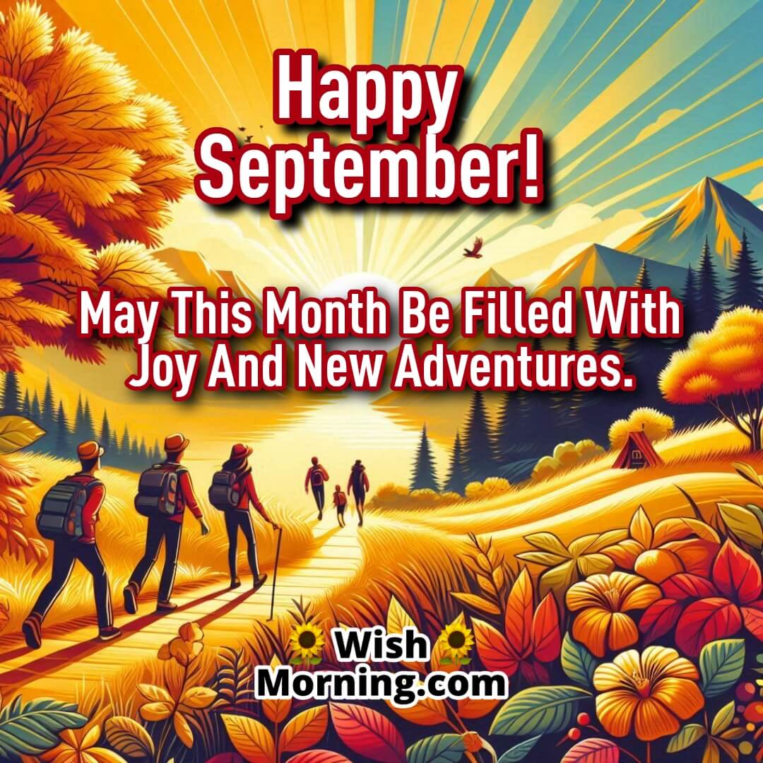 Happy September Wish Pic
