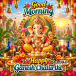 Good Morning Happy Ganesh Chaturthi Photo