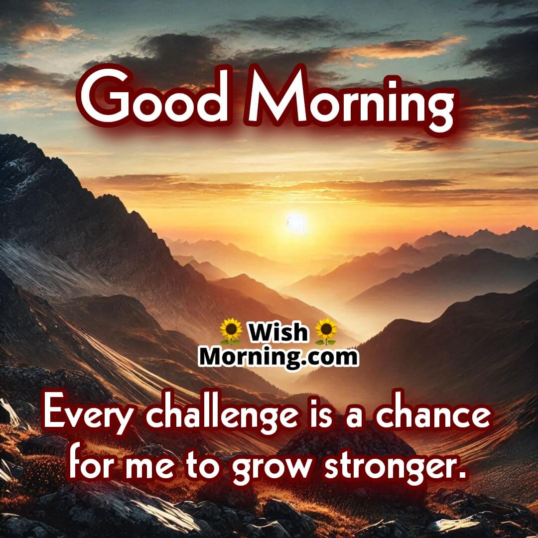 Sunrise over mountain landscape symbolizing strength and personal growth.