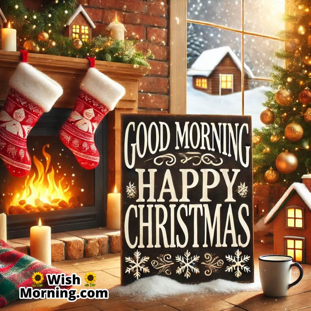 Good Morning Happy Christmas Pic