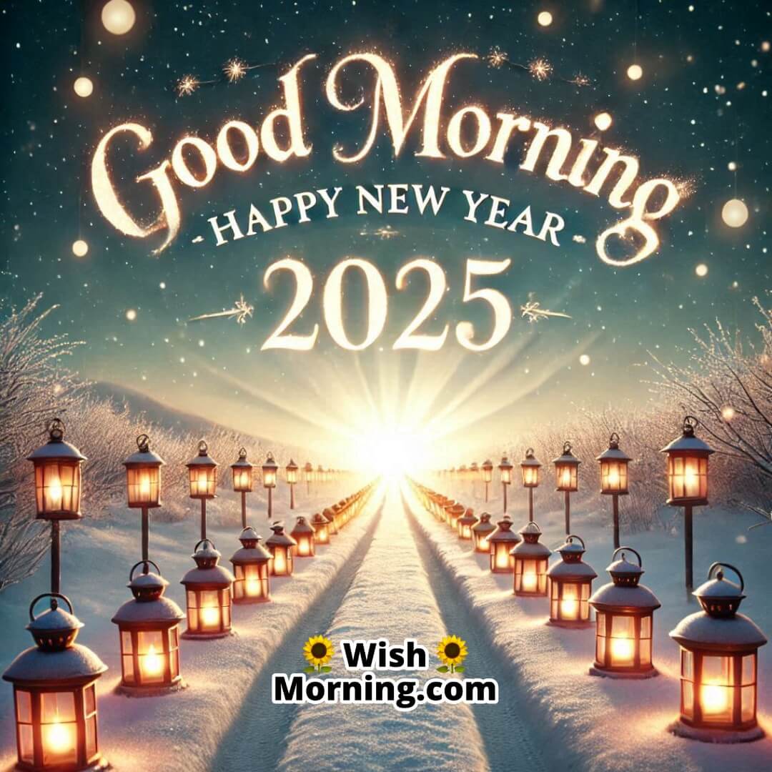 Good Morning New Year 2025 Image
