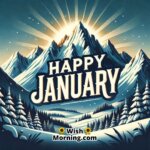 January Month Wishes and Quotes for a Positive Start - Wish Morning