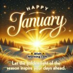 January Month Wishes and Quotes for a Positive Start - Wish Morning