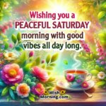 Peaceful Saturday Morning With Good Vibes Image