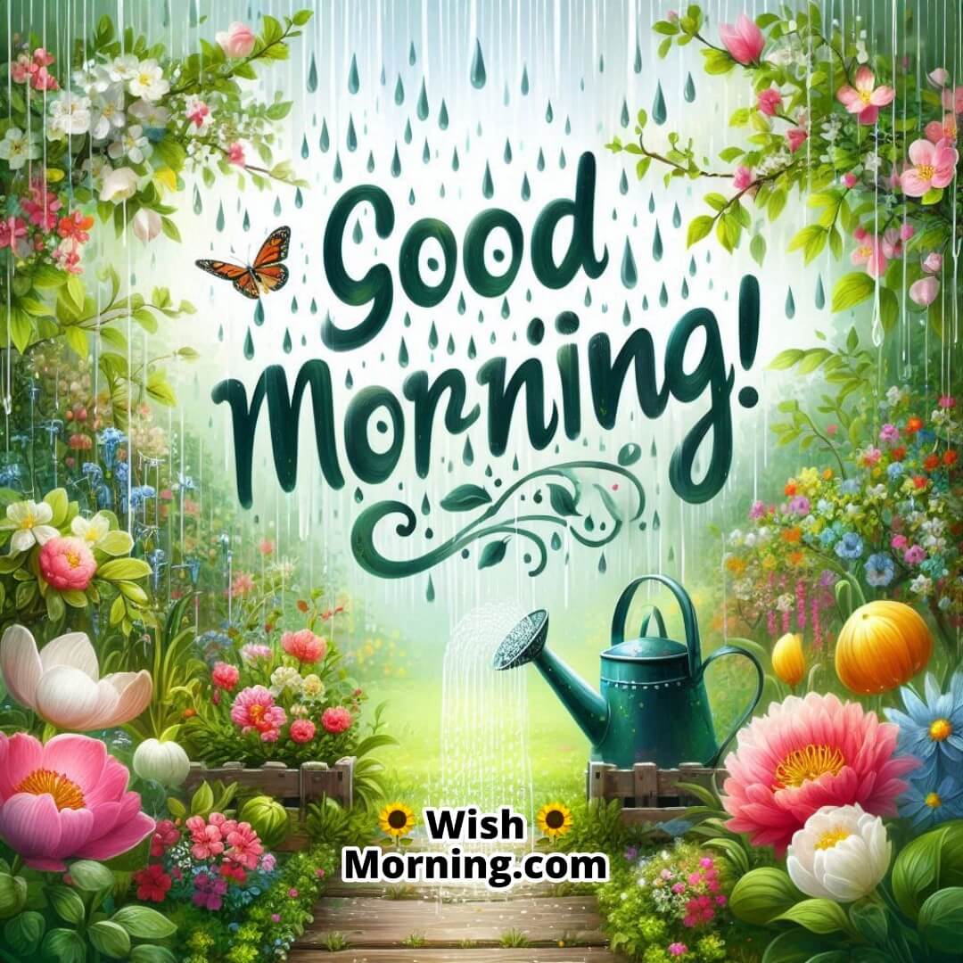Good Morning Spring Rain Shower