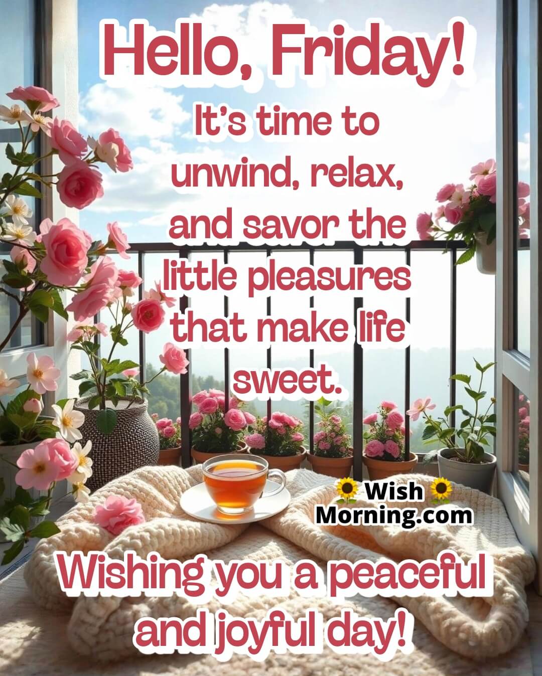 Friday Morning Message On Relaxation And Joy