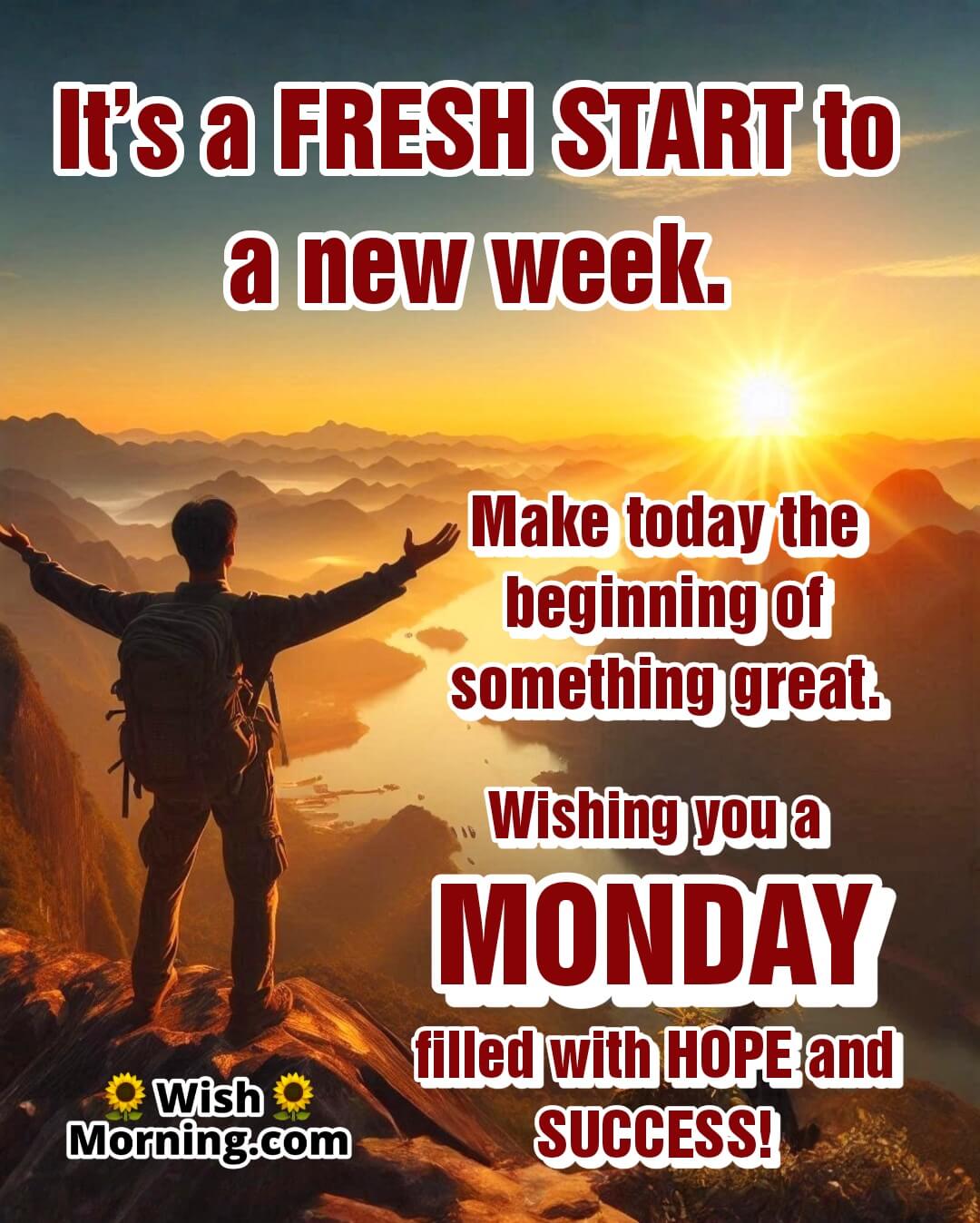 A hopeful sunrise symbolizing fresh beginnings and the excitement of new opportunities.
