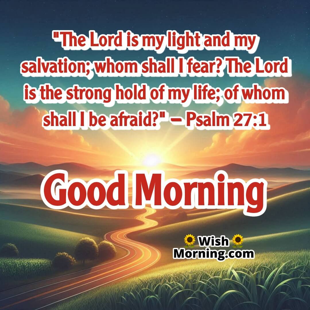 Morning Encouragement Bible Quote