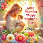 Good Morning Happy Mother’s Day Hugging Image