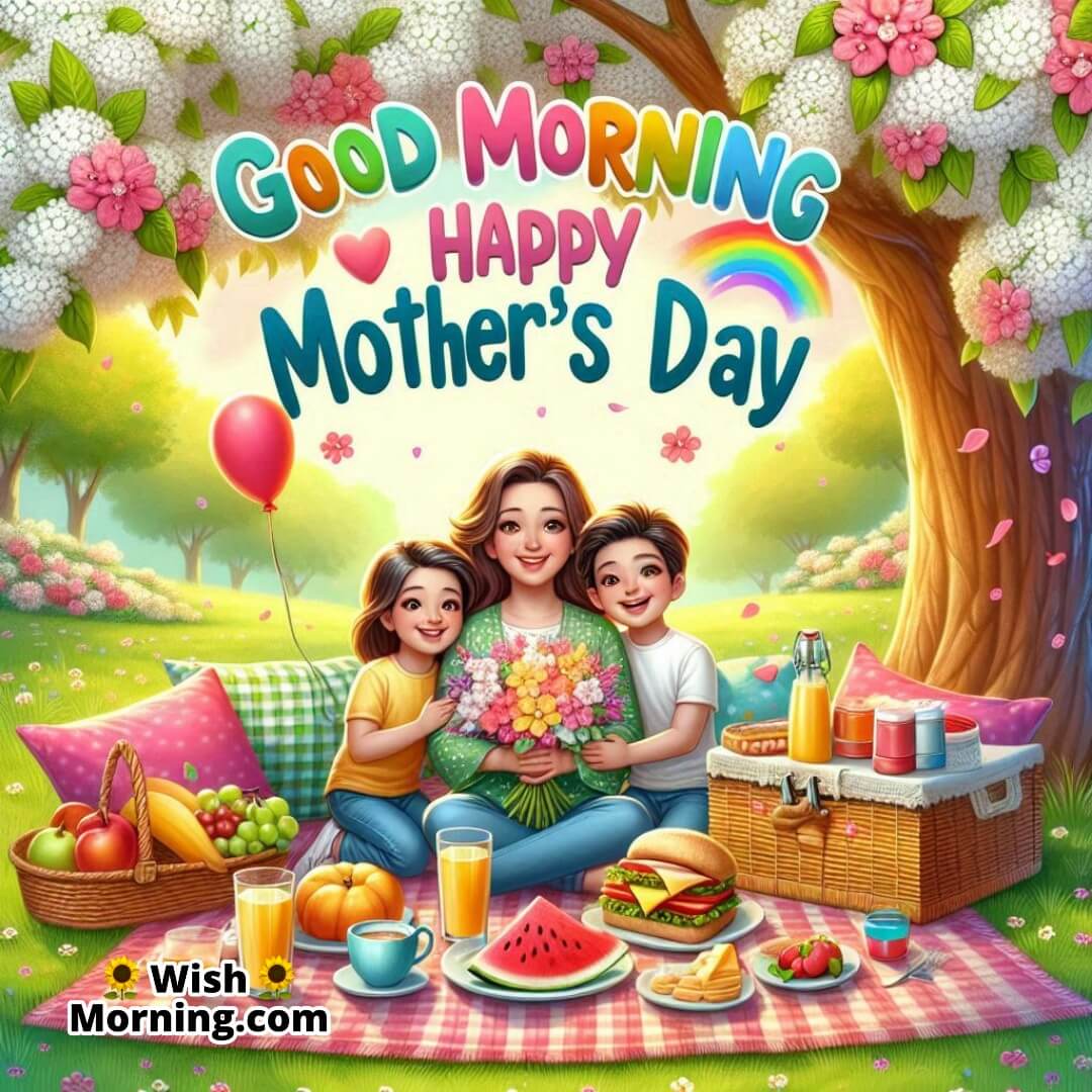 Good Morning Happy Mother’s Day Picnic Pic