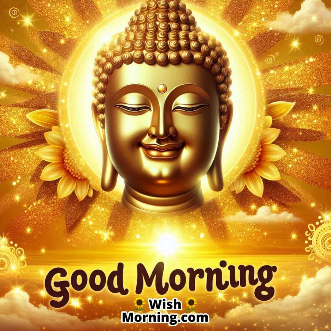 Good Morning Smiling Buddha Image