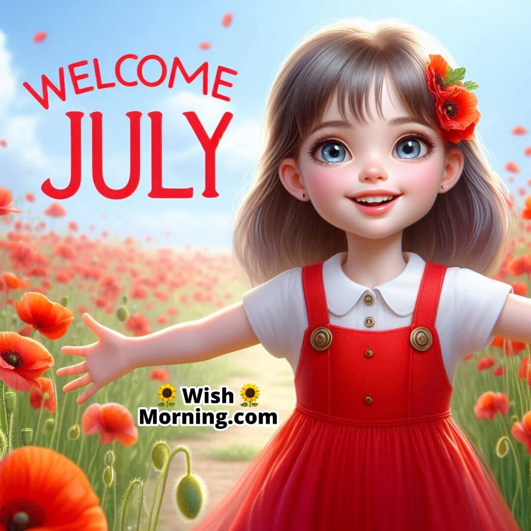 Welcome July Girl Image