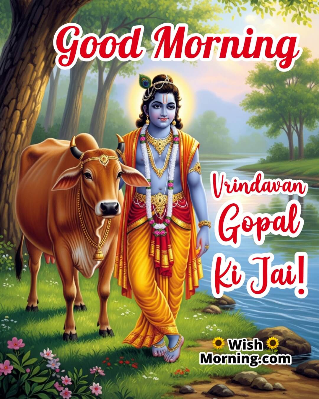 Good Morning Vrindavan Gopal Ki Jai!