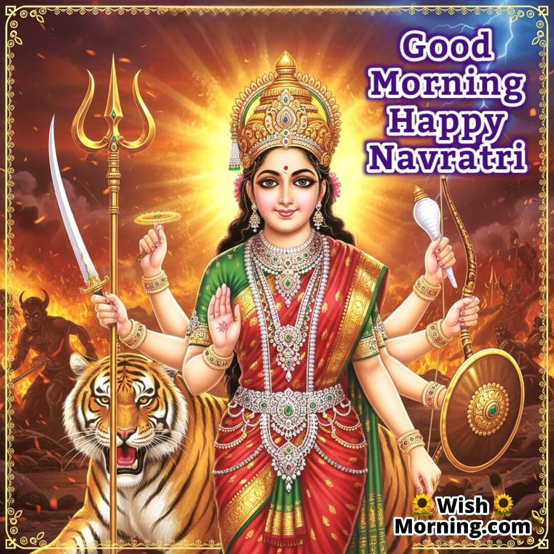 Divine Morning Navratri