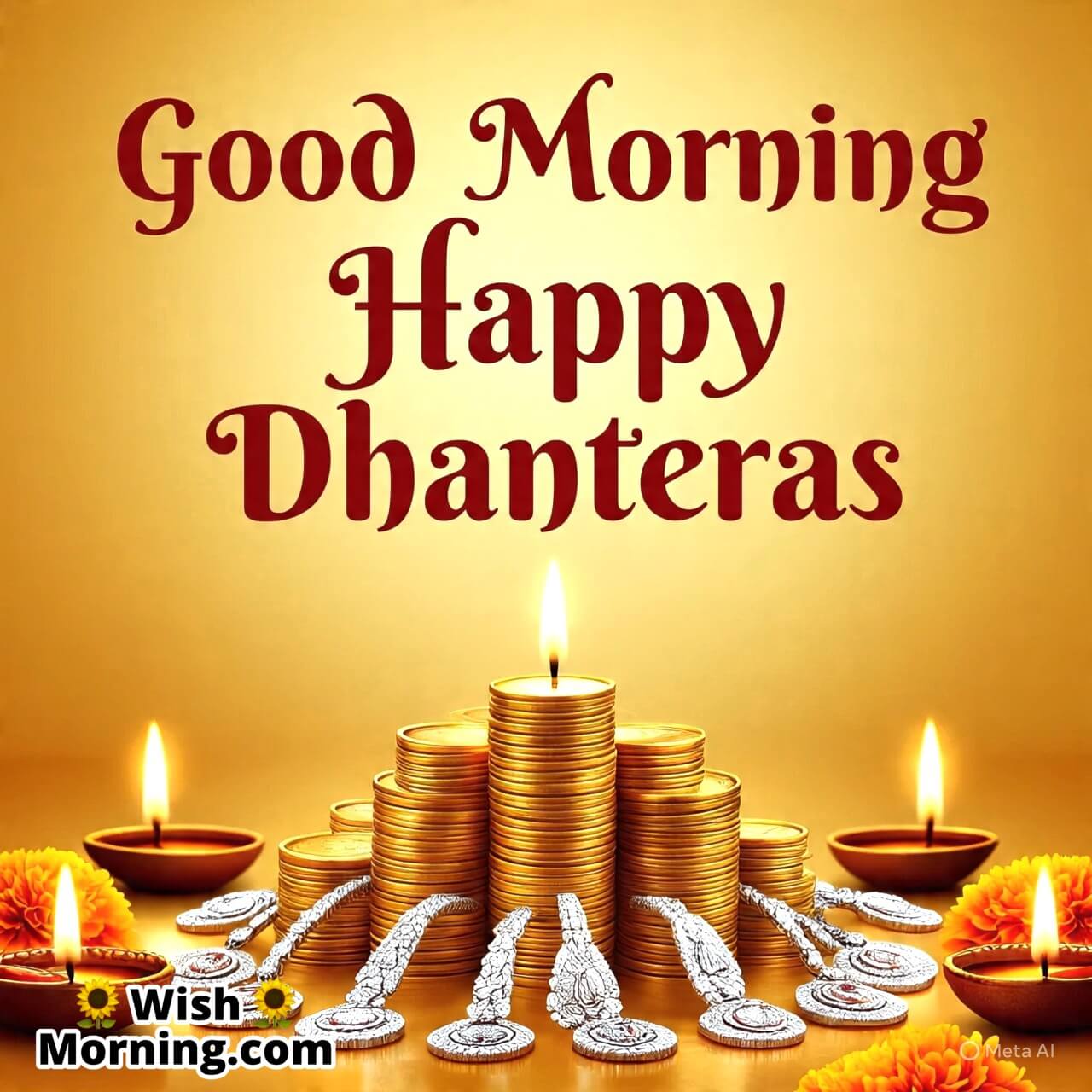 Good Morning Happy Dhanteras Prospority Image