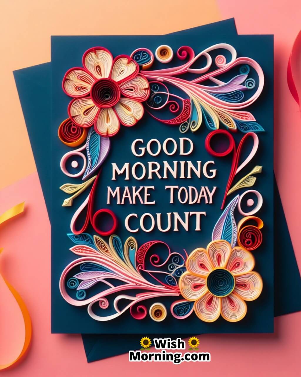 Bright Quilling Art Morning Inspiration
