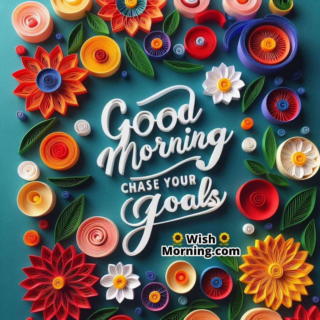 Dynamic Quilling Art Morning Motivation