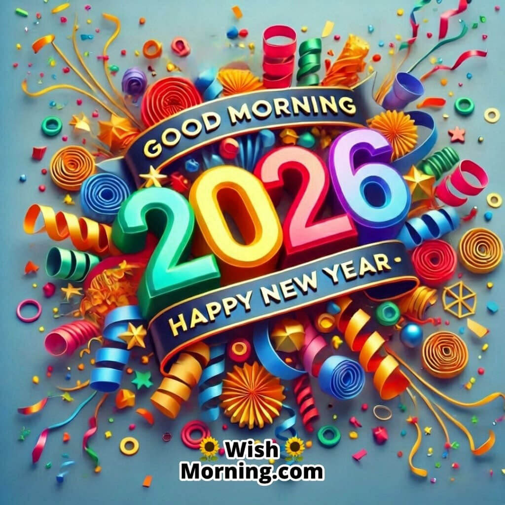 2026 Good Morning New Year Image