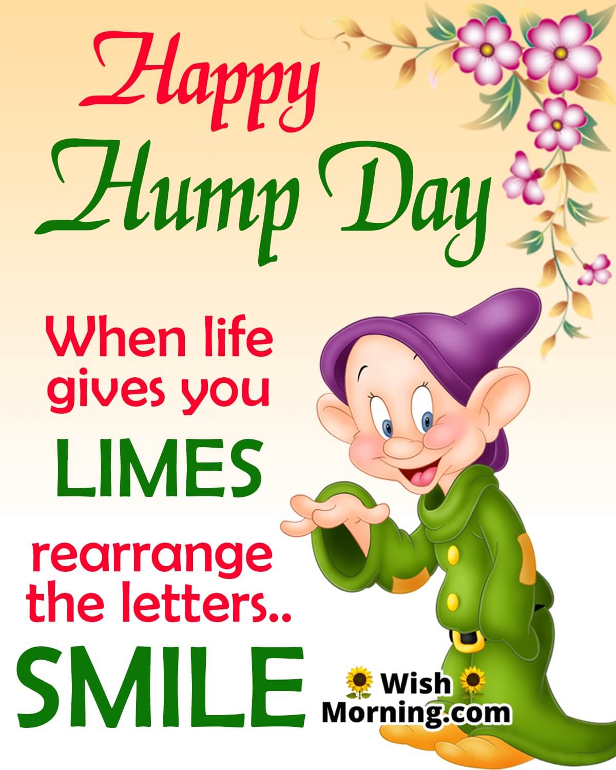 Happy Hump Day Life Quote Image