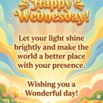 Happy Wednesday Message Image for a Wonderful Day, featuring sunrise rays and colourful flowers, symbolising positivity and a bright midweek mood.