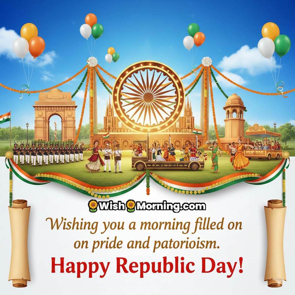 Pride Patriotism Morning Republic Day Pic