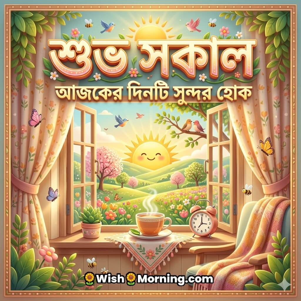Bengali Good Morning Beautiful Day Wishes