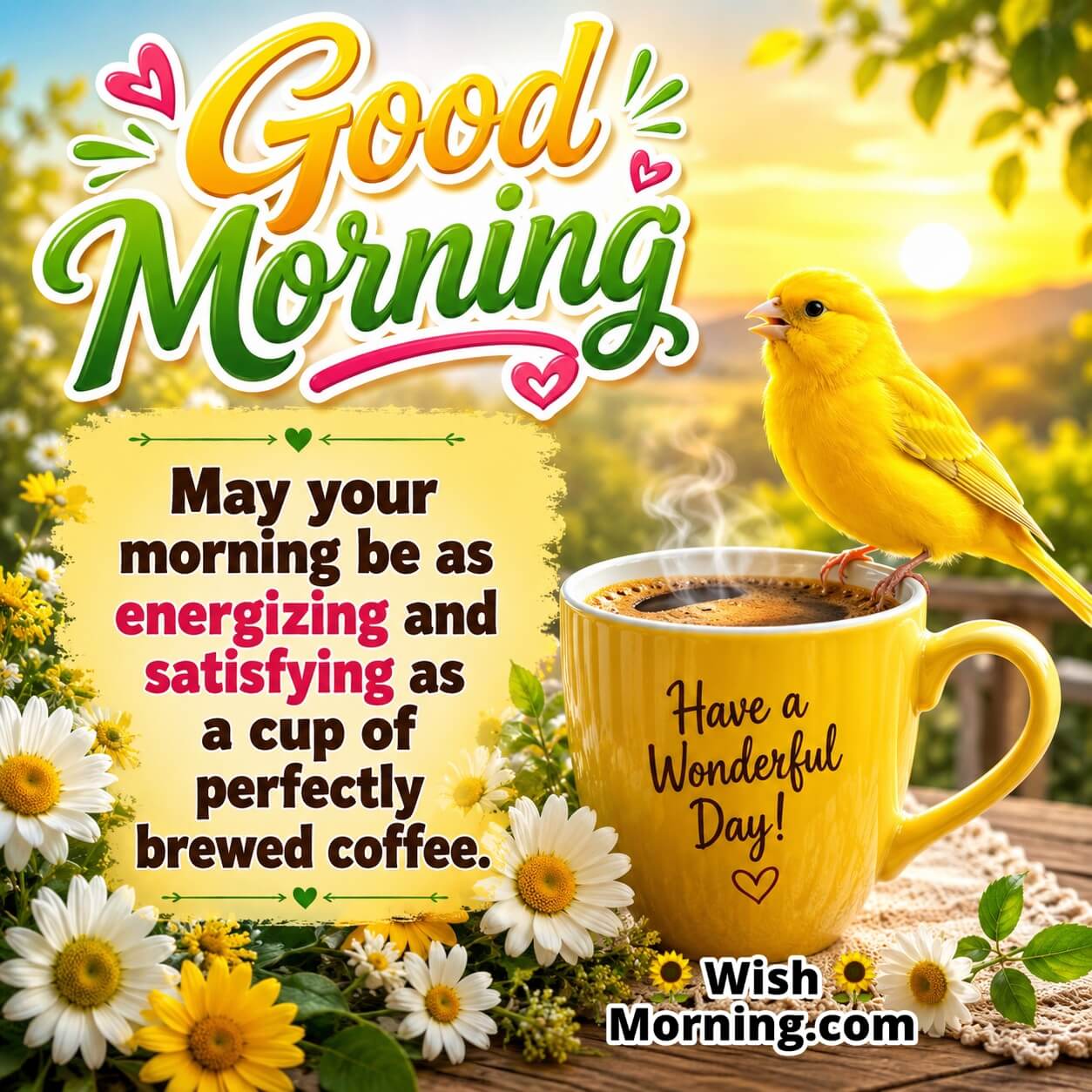 Energizing Morning Coffee Experience