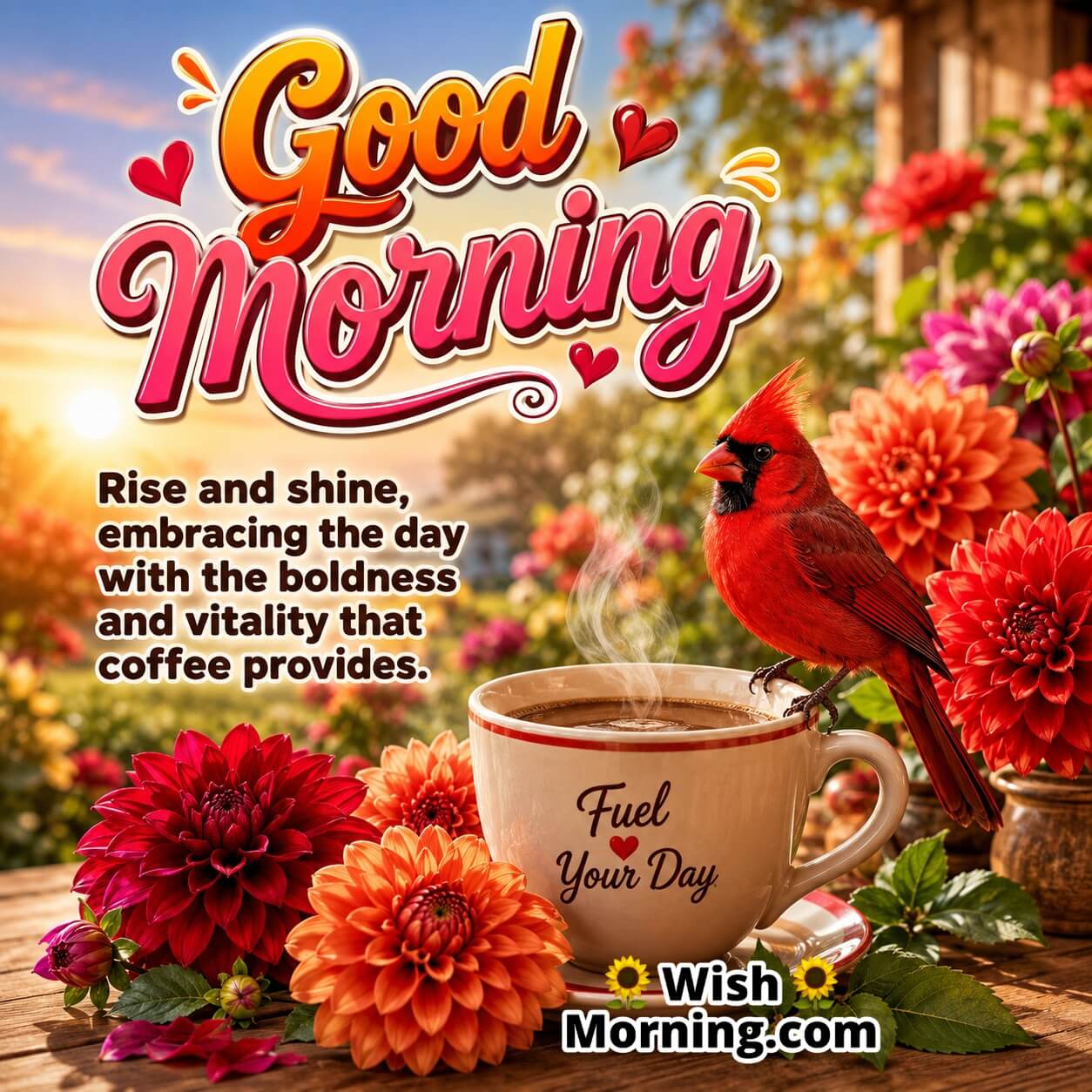 Rise And Shine Bold Coffee Vitality