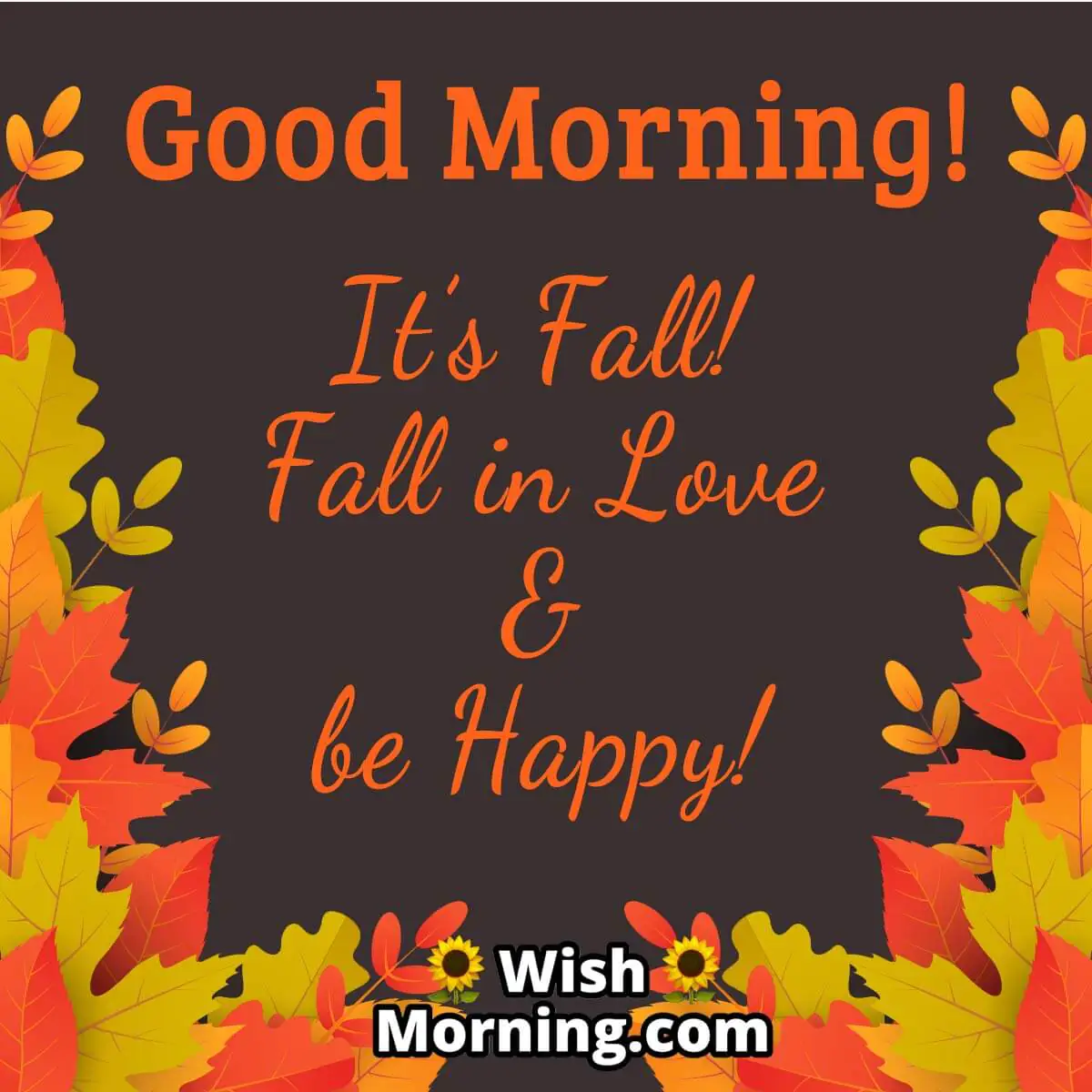 Autumn Love Wishes