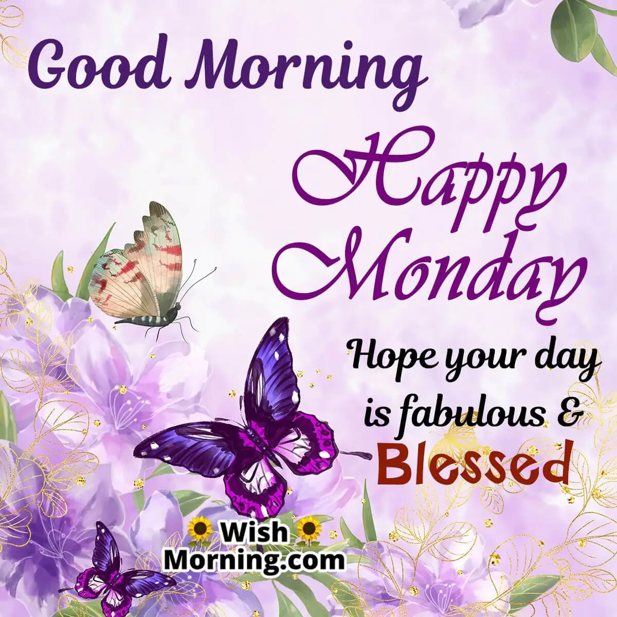 Good Morning Happy Monday Blessing