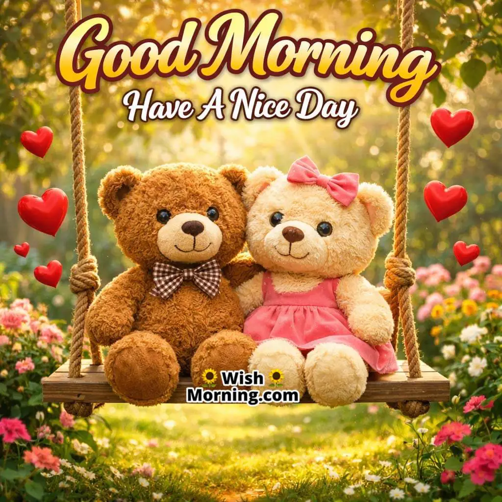 Good Morning Teddy Wishes
