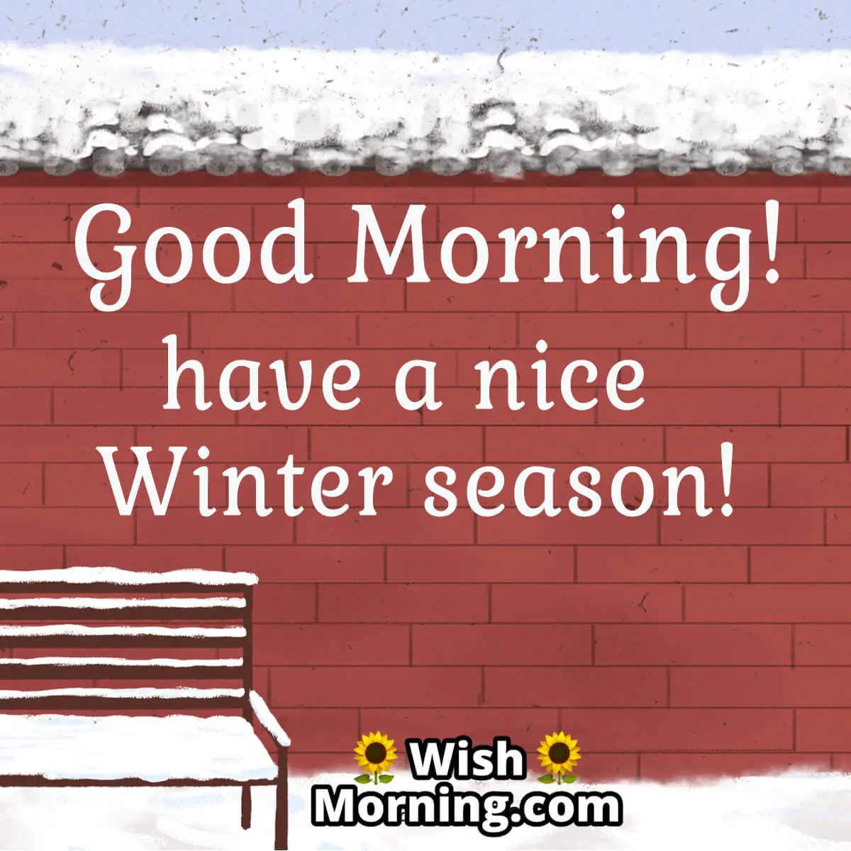 Good Morning Winter Pic