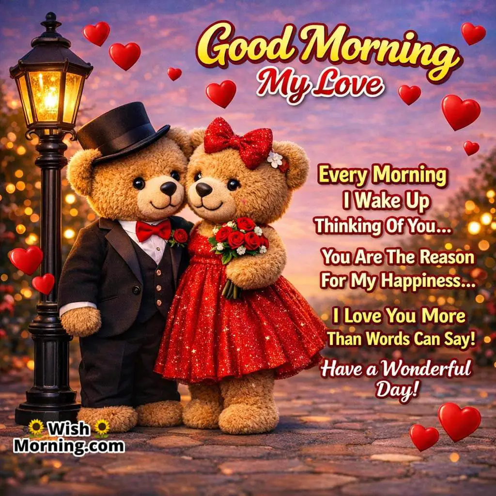Morning Teddy Love