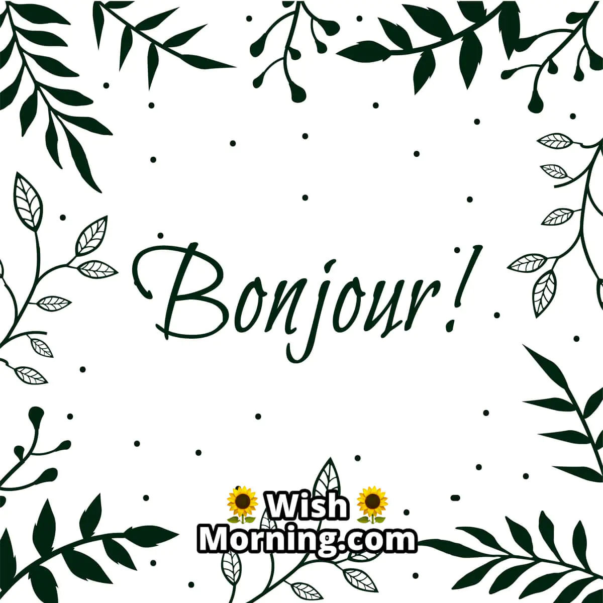 French Good Morning