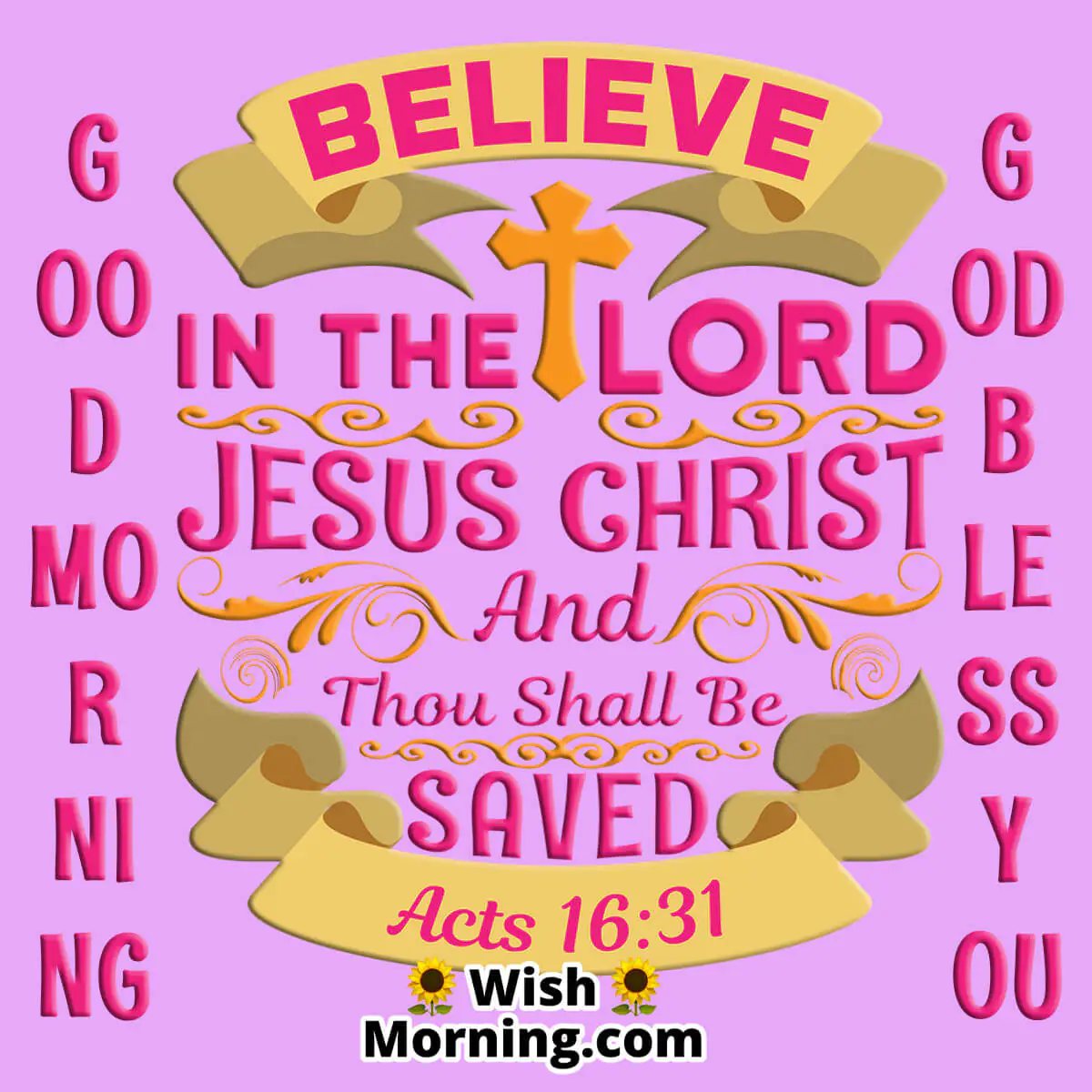 Good Morning Bible Verse