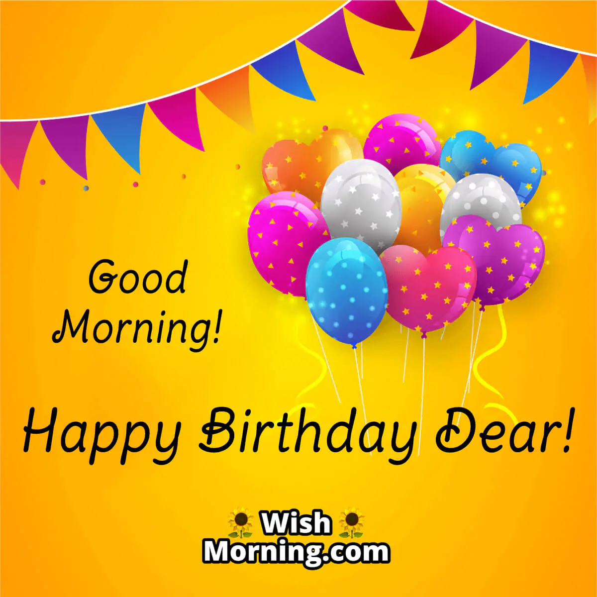 Good Morning Birthday Wishes