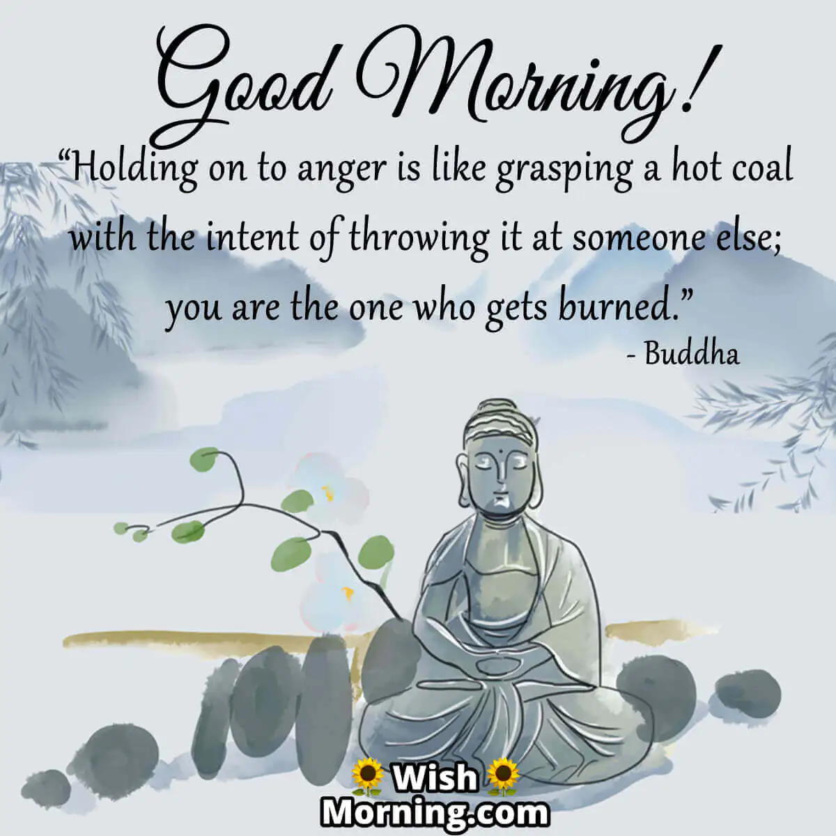 Good Morning Buddha Images