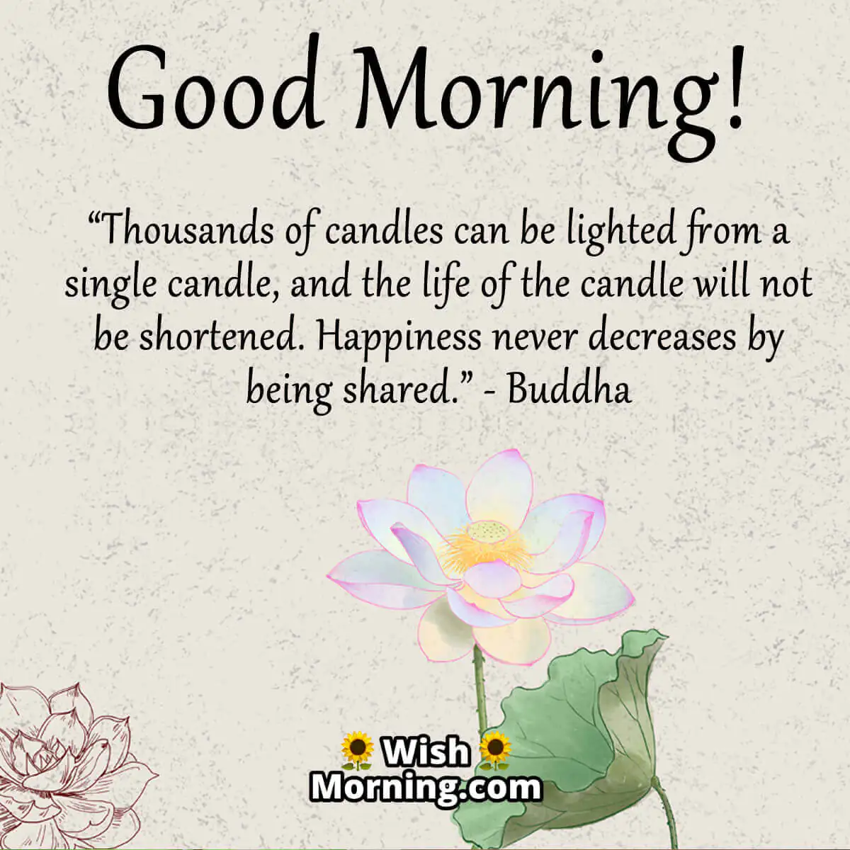 Good Morning Buddha Quotes