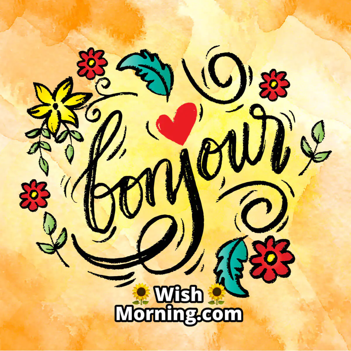Good Morning French Picture