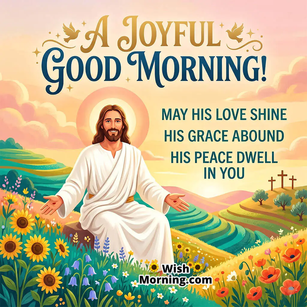Good Morning Jesus Bless You