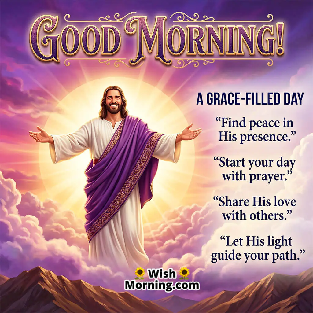 Good Morning Jesus Images