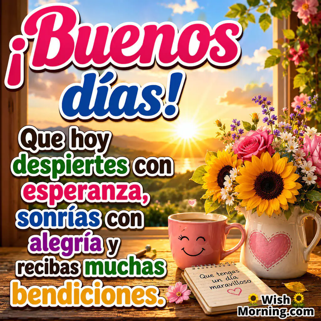 Good Morning Spanish Images