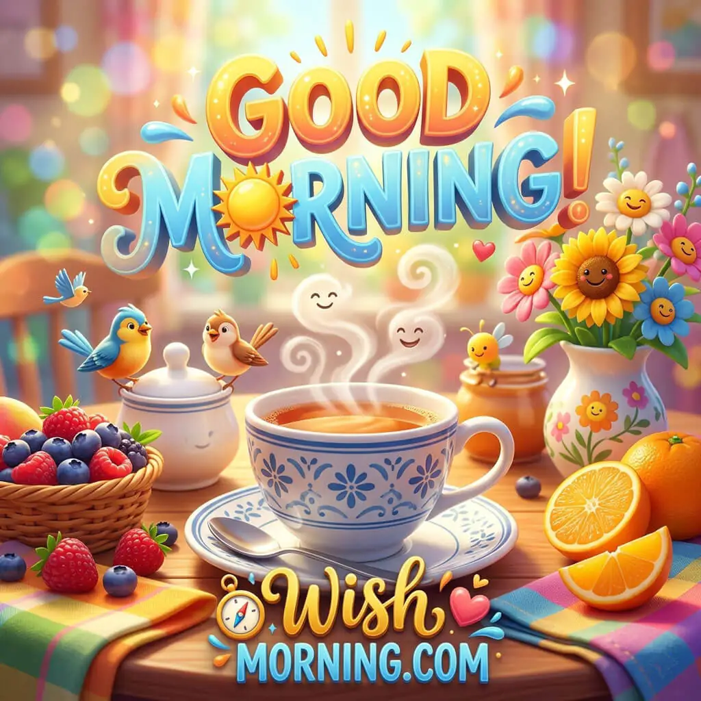 Good Morning Tea Images