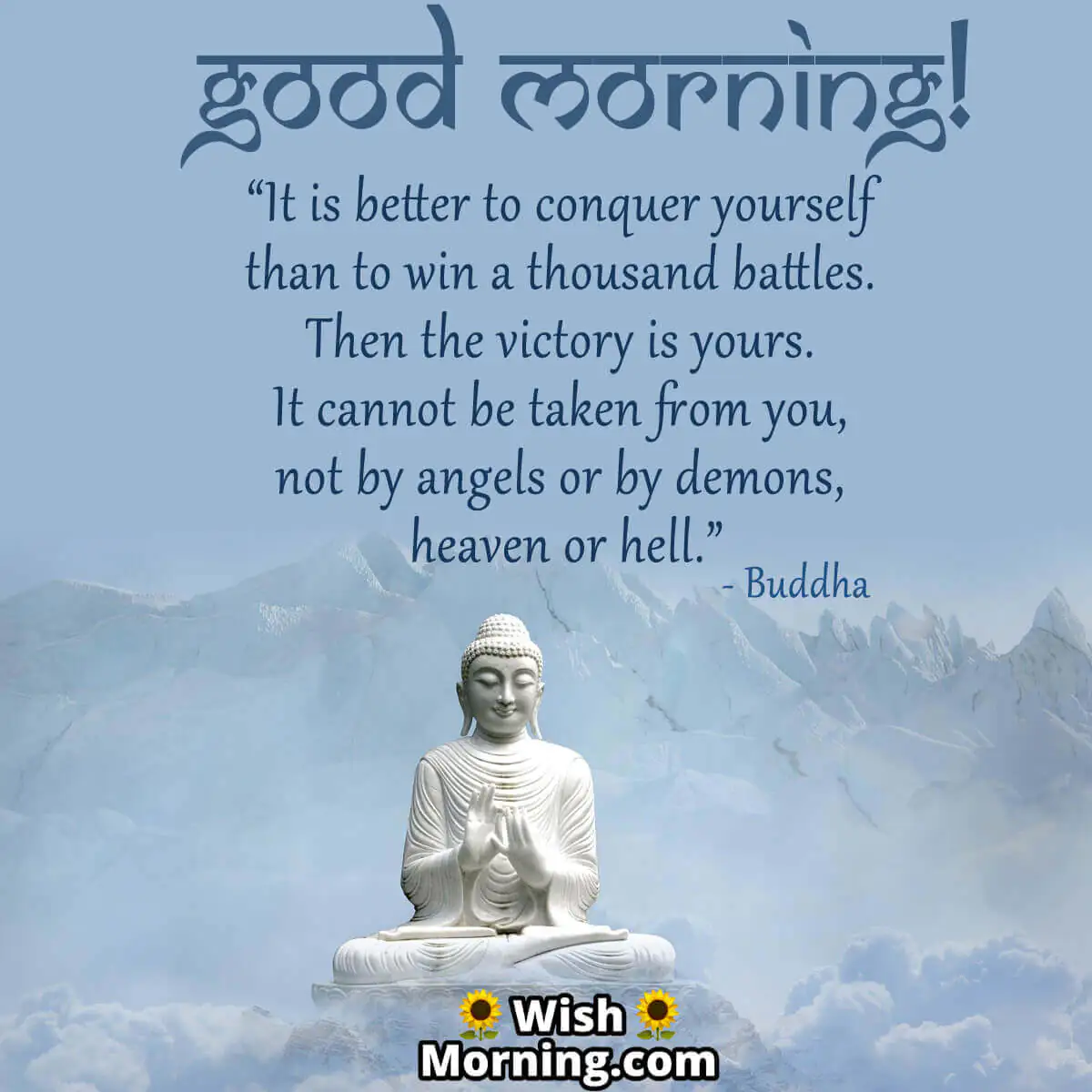 Morning Buddha Thoughts