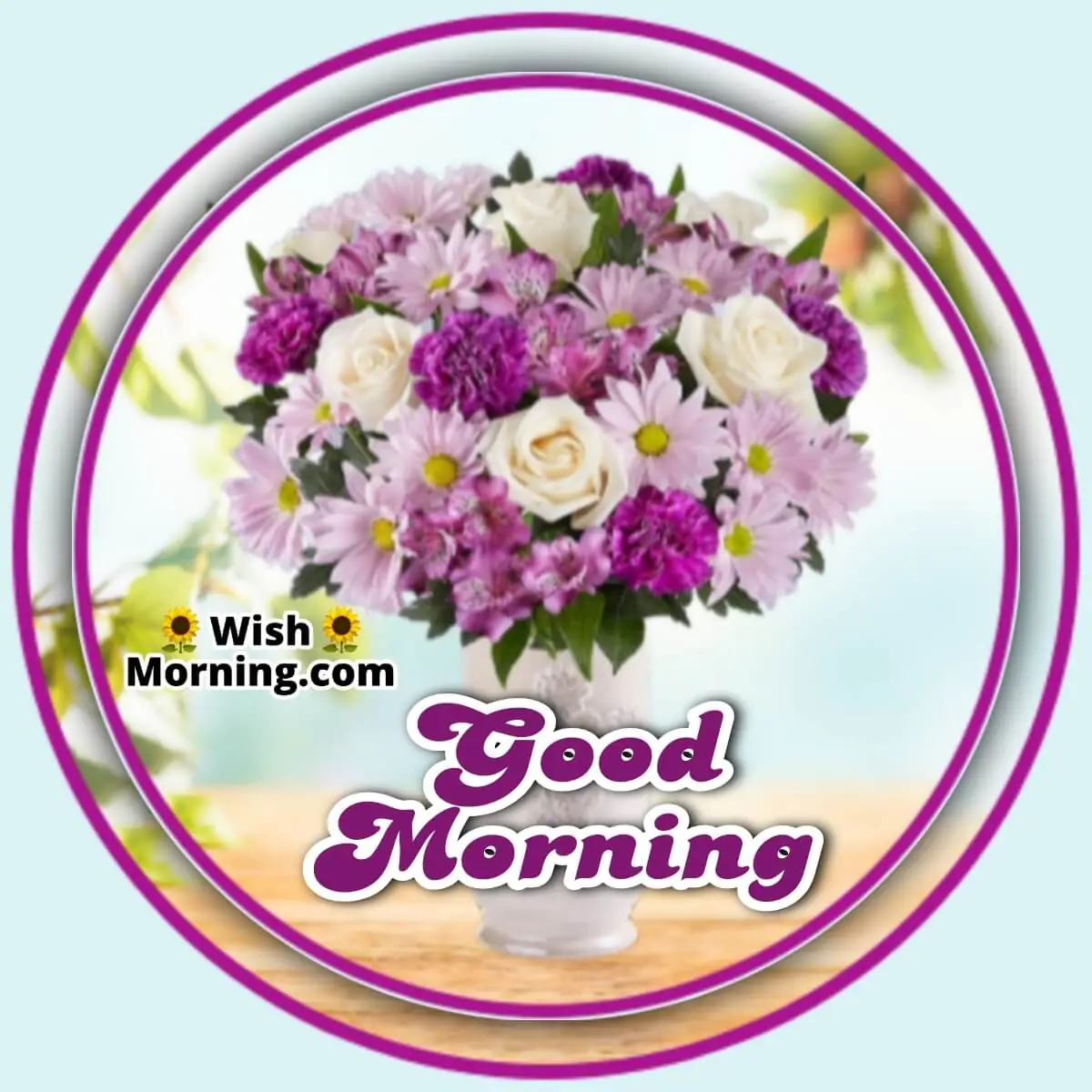 Good Morning Flower Bouquet Pic