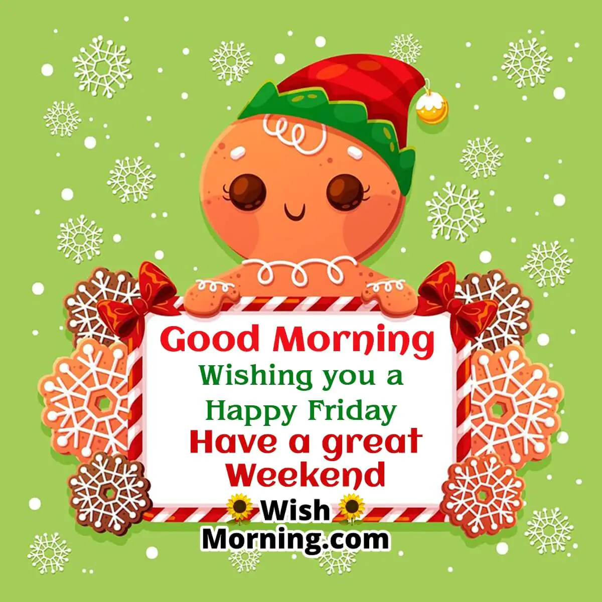 Good Morning Happy Friday Great Weekend