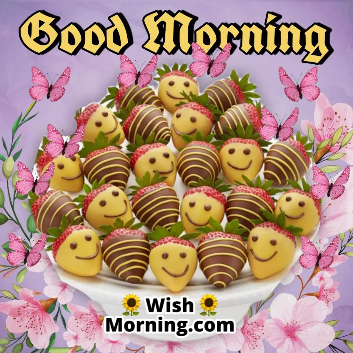 Good Morning Smiley Chocolates