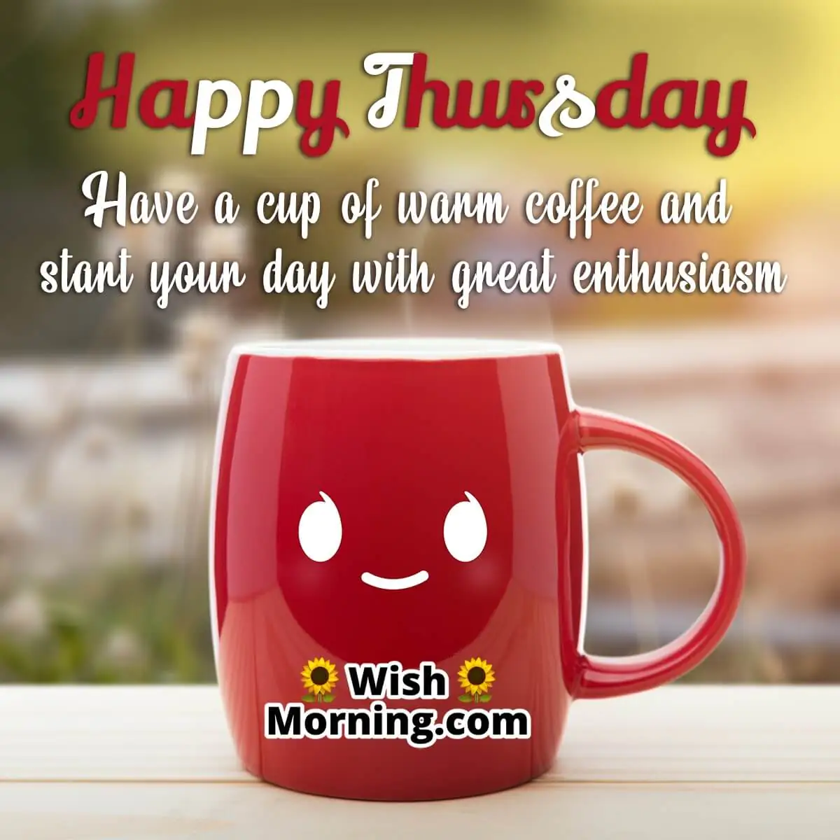 Happy Thurday Have A Cup Of Coffee